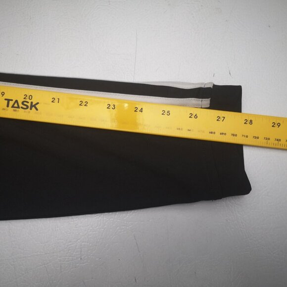 Adidas Youth's Size XL Unisex Black with White Stripes 1/4 Zip Pullover - Picture 10 of 11